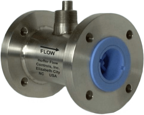 Hoffer Turbine Flowmeter, Teflon Series